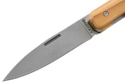 Akinod Utility Folding Knife 18H07 Olive Wood, Gentleman's Knife 11 Akinod Utility Folding Knife 18H07 Olive Wood, Gentleman's Knife -Famous Knife Shop AIA03M00001 03 akinod