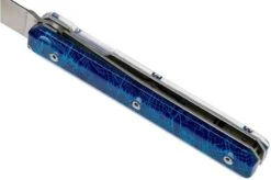 Akinod Utility Folding Knife 18H07 Downtown Blue, Gentleman's Knife -Famous Knife Shop AIA03M00012 05 akinod