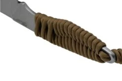 ANV Knives P100 Sleipner, Coyote Paracord, P100-005, Black Kydex Sheath, Neck Knife 11 ANV Knives P100 Sleipner, Coyote Paracord, P100-005, Black Kydex Sheath, Neck Knife -Famous Knife Shop ANVP100 005 04 anv