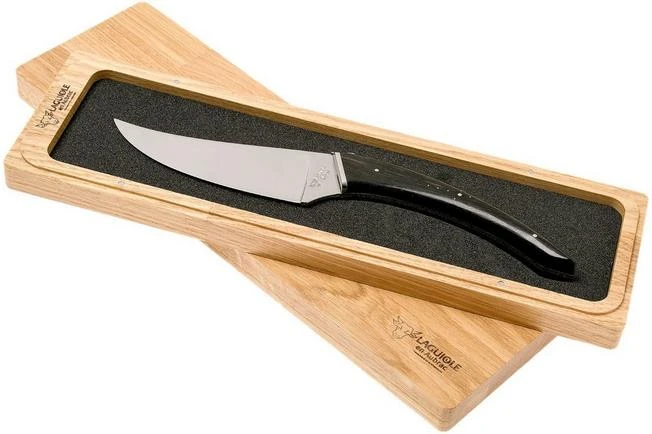 Laguiole En Aubrac Le Buron Cheese Knife Ebony, KMF99EBI 3 Laguiole En Aubrac Le Buron Cheese Knife Ebony, KMF99EBI