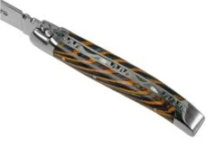 Laguiole En Aubrac Samba Yellow L0210SAJIFSJ1 Samba Wood, Polished, Laguiole Pocket Knife, 10 Cm -Famous Knife Shop AUL0210SAJIFSJ1 07 laguioleaubrac