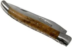 Laguiole En Aubrac 12cm Teak Wood Hand Filed L0212LKH/FSB1 Laguiole Knife -Famous Knife Shop AUL0212LKH FSB1 04 laguiole en aubrac