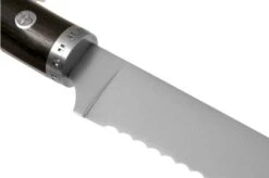Laguiole En Aubrac Gourmet PGO25EBI Bread Knife Ebony 25 Cm 11 Laguiole En Aubrac Gourmet PGO25EBI Bread Knife Ebony 25 Cm -Famous Knife Shop AUPGO20EBI 04 laguiole en aubrac