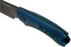 Bradford Guardian 4, 3D Black-Blue G10 Guardian 4 CPM 3V, Full Flat Black DLC 4FH-113B-3V -Famous Knife Shop BDK 4FH 113B 3V 05 bradford knives