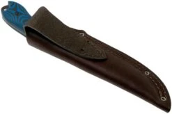 Bradford Guardian 4, 3D Black-Blue G10 Guardian 4 CPM 3V, Full Flat Black DLC 4FH-113B-3V -Famous Knife Shop BDK 4FH 113B 3V 07 bradford knives