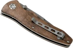 Böker Tirpitz Damast Wood Limited Edition 110192DAM Pocket Knife -Famous Knife Shop BO110192DAM 04 boker