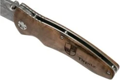Böker Tirpitz Damast Wood Limited Edition 110192DAM Pocket Knife -Famous Knife Shop BO110192DAM 07 boker