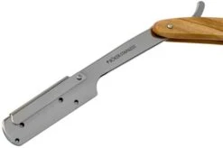 Böker Pro Barberette Olive 140906 Shavette -Famous Knife Shop BO140906 03 boker