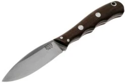 Bark River Lil’ Canadian CPM 3V American Walnut Fixed Knife -Famous Knife Shop BRK03 122AMW 03 bark river knives