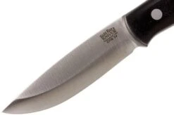 Bark River Ultra-Lite Bushcrafter CPM 3V, Black Canvas Micarta -Famous Knife Shop BRK06 030BRKC 03 bark river brk06 030brkc 03