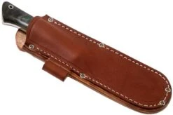 Bark River Aurora A2 Dark Blue Elder Burl, Bushcraft Knife -Famous Knife Shop BRK06 115DBEB 06 bark river knives