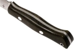 Bark River Aurora CPM Cru-Wear, Green Canvas Micarta, Bushraft Knife -Famous Knife Shop BRK06 163GNC 04 bark river brk06 163gnc 04