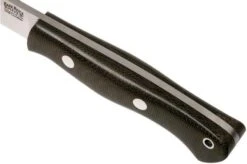 Bark River Aurora CPM Cru-Wear, Green Canvas Micarta, Bushraft Knife -Famous Knife Shop BRK06 163GNC 05 bark river brk06 163gnc 05