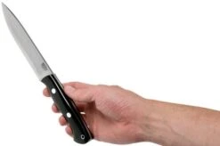 Bark River Aurora II CPM 3V, Black Canvas Micarta Bushcraft Knife -Famous Knife Shop BRK06 225BRKC 06 bark river knives