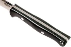 Bark River Gunny Hunter CPM 3V, Black Canvas Micarta, Jimped -Famous Knife Shop BRK07 025BRKC JI 06 bark river brk07 025brkc ji 06