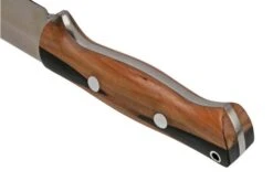 Bark River Bravo 1.5 Rampless CPM 3V Field Knife, Black Texas Fencepost -Famous Knife Shop BRK07 122BTFR 05 barkriver