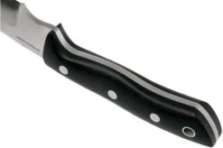 Bark River STS 7.5 CPM 154 Black Canvas Micarta -Famous Knife Shop BRK07 857BKRC 04 bark river knives