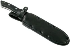 Bark River STS 7.5 CPM 154 Black Canvas Micarta -Famous Knife Shop BRK07 857BKRC 07 bark river knives