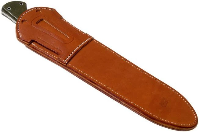 Bark River JX5 Vengeful 1 CPM 3V Green Canvas Micarta Machete 9 Bark River JX5 Vengeful 1 CPM 3V Green Canvas Micarta Machete - Image 7