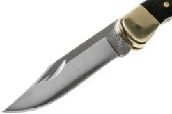 Buck 110 Folding Hunter, With Finger Grooves -Famous Knife Shop BUCK0110BRSFG B 03 buck v201907