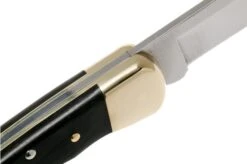 Buck 110 Folding Hunter, With Finger Grooves -Famous Knife Shop BUCK0110BRSFG B 06 buck v201907