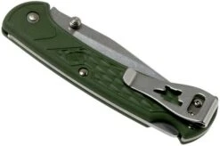 Buck 112 Ranger Slim Knife Select OD Green 0112ODS2 Pocket Knife -Famous Knife Shop BUCK112ODS2 04 buck
