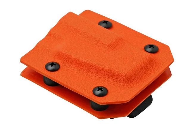 Clip And Carry Kydex Sheath Buck 110, 112, Orange BUCK110-112-ORNG Belt Holster 4 Clip And Carry Kydex Sheath Buck 110, 112, Orange BUCK110-112-ORNG Belt Holster - Image 2