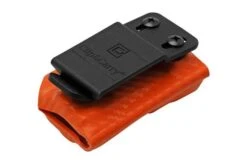 Clip And Carry Kydex Sheath Leatherman Free P2, Carbon Fiber Orange LP2-CF-ORNG Belt Holster -Famous Knife Shop CALP2 CF ORNG 03 clipandcarry