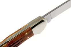 Case Knives Copperlock Pocket Worn Harvest Orange Bone Corn Cob Jig Wharncliffe 07397, 61549WL SS Pocket Knife -Famous Knife Shop CE07397 06 case