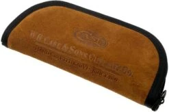 Case HT Trapper, Brown Bone, 154CM, Peach Seed Jig, 10774, TB622021 Pocket Knife, Tony Bose Design -Famous Knife Shop CE10774 05 case