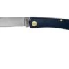 Case Sod Buster Jr. Navy Blue Synthetic, 13019, 4137 SS Pocket Knife -Famous Knife Shop CE13019 01 case