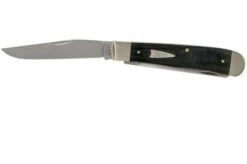 Case Trapper Smooth Black Micarta, 27730, 10254 SS Pocket Knife -Famous Knife Shop CE27730 03 case knives