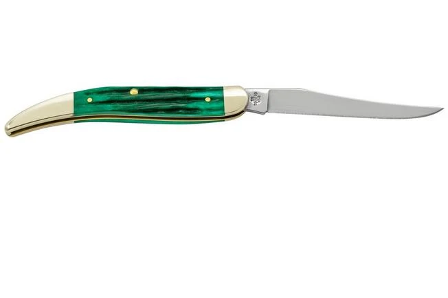 Case Kinfolk Jig Medium Texas Toothpick Jade Bone 48947, 610094 SS, Pocket Knife 4 Case Kinfolk Jig Medium Texas Toothpick Jade Bone 48947, 610094 SS, Pocket Knife - Image 2