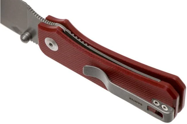 Civivi Baby Banter C19068S-6 Burgundy G10, Stonewashed Pocket Knife, Ben Petersen Design 7 Civivi Baby Banter C19068S-6 Burgundy G10, Stonewashed Pocket Knife, Ben Petersen Design - Image 5