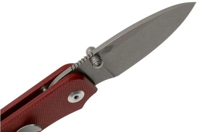 Civivi Baby Banter C19068S-6 Burgundy G10, Stonewashed Pocket Knife, Ben Petersen Design 8 Civivi Baby Banter C19068S-6 Burgundy G10, Stonewashed Pocket Knife, Ben Petersen Design - Image 6