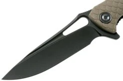 Civivi Wyvern C902F Tan, Black Pocket Knife -Famous Knife Shop CIC902F 03 civivi