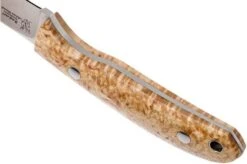 Casström Safari Curly Birch Hunting Knife 10618, Alan Wood Design -Famous Knife Shop CM10618 04 casstrom cm10618 04