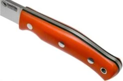 Casström No. 10 Swedish Forest Knife Orange G10, 14C28N Flat Grind 13130 -Famous Knife Shop CM13130 05 casstrom