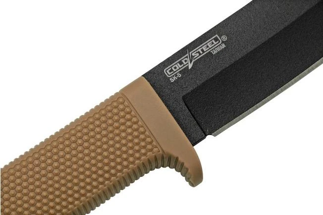 Cold Steel Recon Tanto SK5 49LRTDTBK Desert Tan, Black, Fixed Knife 6 Cold Steel Recon Tanto SK5 49LRTDTBK Desert Tan, Black, Fixed Knife - Image 5