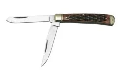 Cold Steel Trapper FL-TRPR-J, Jigged Brown Bone, Pocket Knife