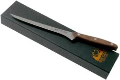 Due Cigni 1896, 2C1012NO Filleting Knife 18 Cm, Walnut Wood 13 Due Cigni 1896, 2C1012NO Filleting Knife 18 Cm, Walnut Wood -Famous Knife Shop DG2C1012NO 06 due signi 1896