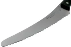 Due Cigni Arne Line Bread Knife 23 Cm, Black -Famous Knife Shop DG2C903 03 due cigni arne