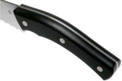 Due Cigni Arne Line Bread Knife 23 Cm, Black -Famous Knife Shop DG2C903 05 due cigni arne