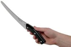 Due Cigni Arne Line Bread Knife 23 Cm, Black -Famous Knife Shop DG2C903 06 due cigni arne