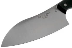 Due Cigni Arne Line Santoku 19 Cm, Black -Famous Knife Shop DG2C904 03 due cigni arne