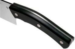 Due Cigni Arne Line Santoku 19 Cm, Black -Famous Knife Shop DG2C904 05 due cigni arne