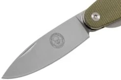 ESEE Churp EE-CH-01 D2, Green Micarta Pocket Knife -Famous Knife Shop EE CH 01 03 esee knives