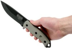 ESEE Model 5 Black Blade, Desert Tan Handle 5P-BK With Kydex Sheath + Belt Clip 15 ESEE Model 5 Black Blade, Desert Tan Handle 5P-BK With Kydex Sheath + Belt Clip -Famous Knife Shop EE ESEE 5P BK 06 esee v2018 ee esee 5p bk 06