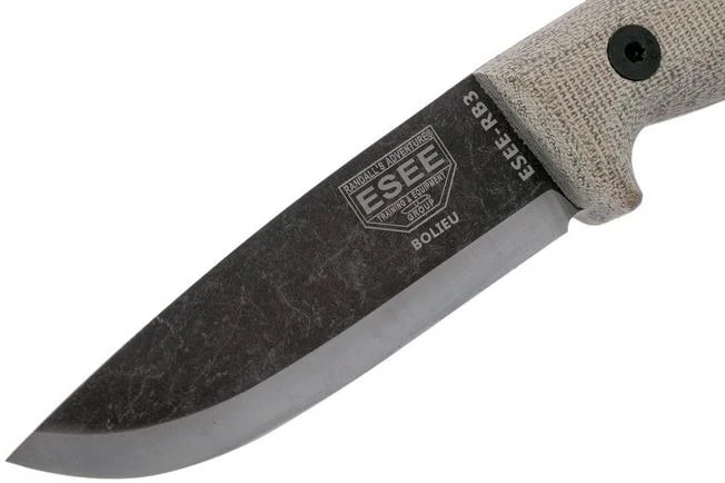 ESEE RB3-JRE Bolieu Camp-Lore, Scandi Grind, Bushcraft Sheath, Rueben Bolieu Design 5 ESEE RB3-JRE Bolieu Camp-Lore, Scandi Grind, Bushcraft Sheath, Rueben Bolieu Design - Image 3