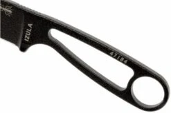 ESEE Knives Izula Black, IZULA-B -Famous Knife Shop EE IZULA B 05 esee knives izula black ee izula b d3